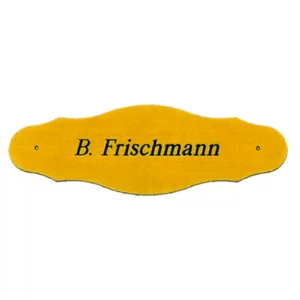 Gravure plaque de porte | Ma-Gravure.ch